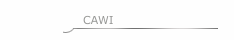 CAWI